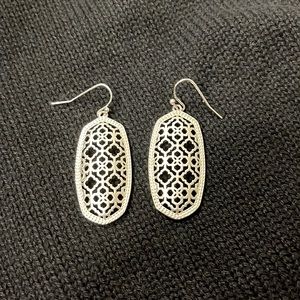Kendra Scott Elle Filigree in Rhodium